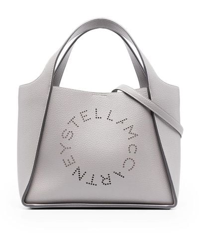 Stella McCartney Stella Logo Crossbody Bag - Gray