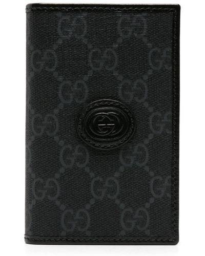 Gucci Pasjeshouder Met GG-logo - Zwart