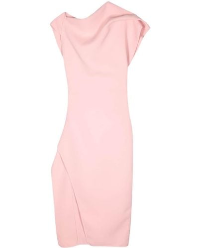 Maticevski Draped pencil dress - Rosa