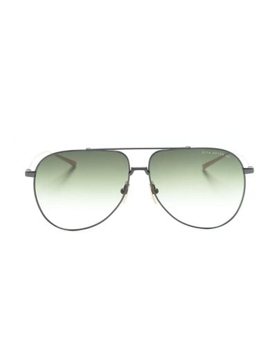 Dita Eyewear Lunettes de soleil ARTOA.92 à monture pilote - Vert