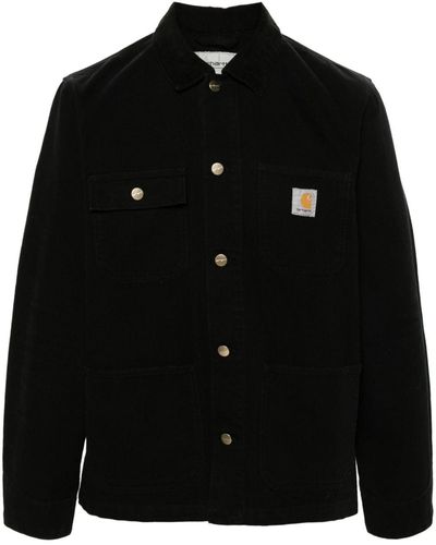Carhartt Michigan Jacke aus Canvas - Schwarz