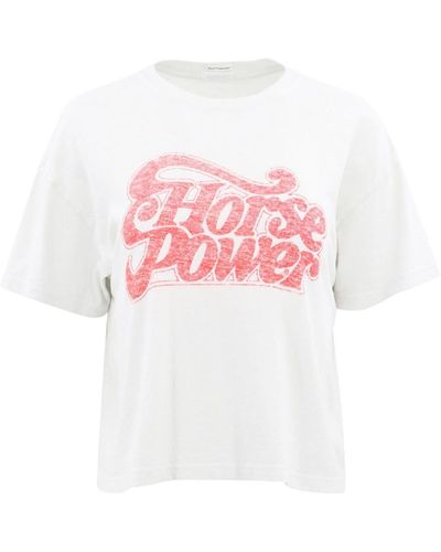 Mother Grab Bag Cropped T-shirt - Pink