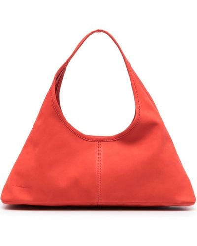 Paloma Wool Queridita Suede Shoulder Bag - Red