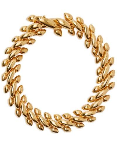 Burberry Spear-chain Gold-plated Bracelet - Metallic