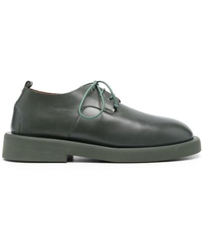 Marsèll Leather Derby Shoes - Green