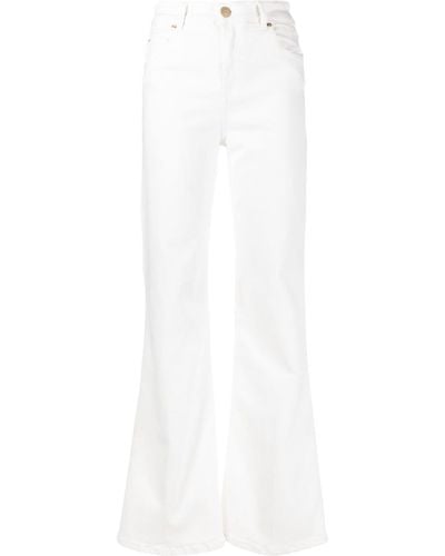 Twin Set Straight-leg Denim Jeans - White