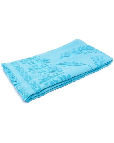 Dorothee Schumacher Pineapple-pattern Beach Towel - Blue