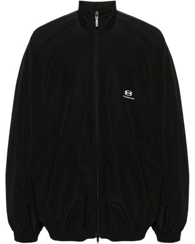 Balenciaga ロゴ ジャケット - ブラック