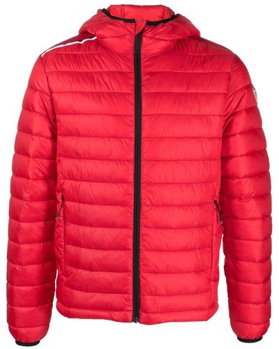 Rossignol Rossi Hooded Padded Jacket - Red