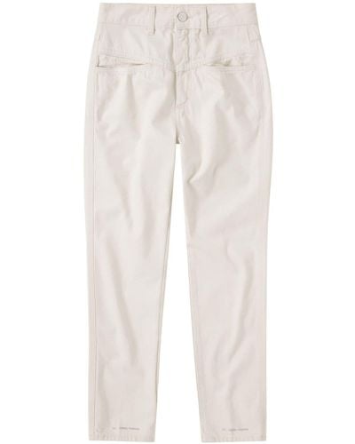 Closed Pedal Pusher Mid-rise Tapered Jeans - White