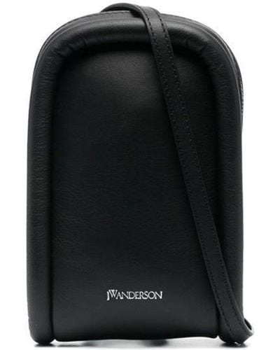JW Anderson Zip-up Messenger Bag - Black