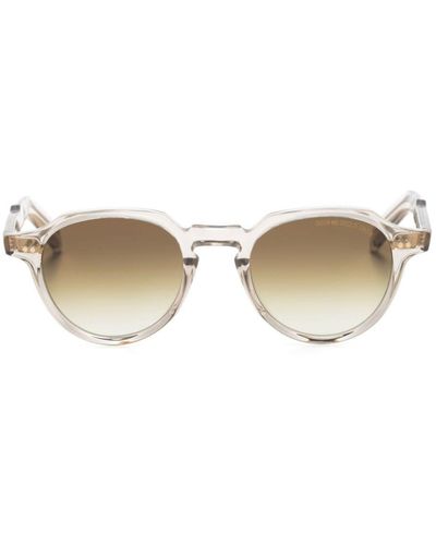 Cutler and Gross Cr06 Round-frame Sunglasses - Natural