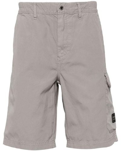 Barbour Gear Cotton Cargo Shorts - Grey