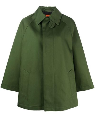 Colville Donkey Oversized Cotton Jacket - Green