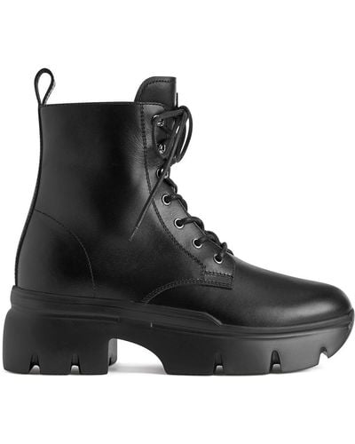 Giuseppe Zanotti Apocalypse Lace-up Boots - Black