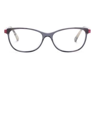 Etnia Barcelona スクエア眼鏡フレーム - グレー