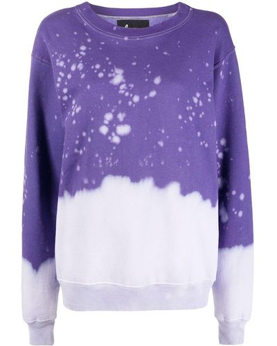 LA DETRESSE Crush Pullover Sweatshirt - Purple
