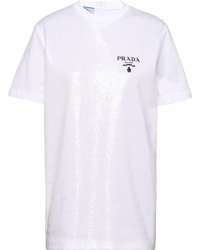 Prada T-shirts for Women | Online Sale up to 76% off | Lyst