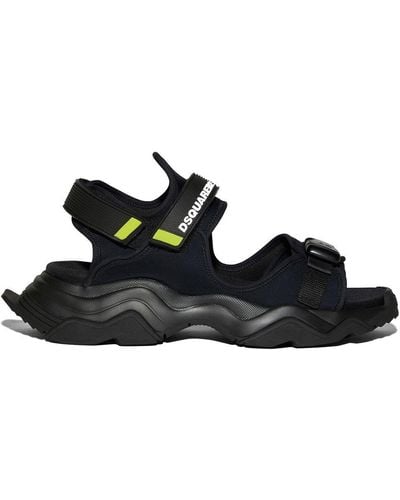 DSquared² Touch-strap Sandals - Black