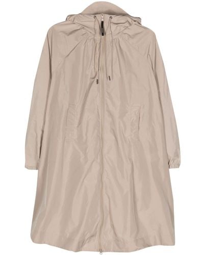 Aspesi Lightweight hooded coat - Neutro