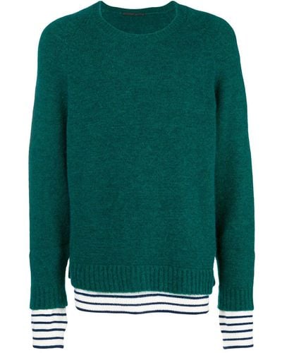 Haider Ackermann Layer Detail Sweater - Green