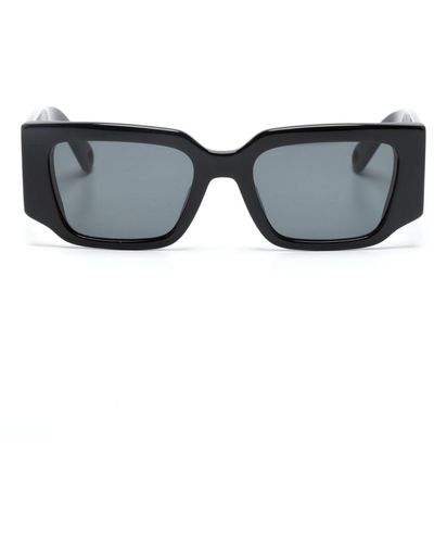 Lanvin X Future Eagler lunettes de soleil à monture rectangulaire - Gris
