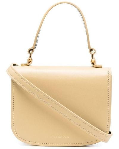 Jil Sander Bolso shopper con placa del logo - Neutro