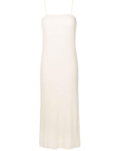 Osklen Knitted Midi-dress - White