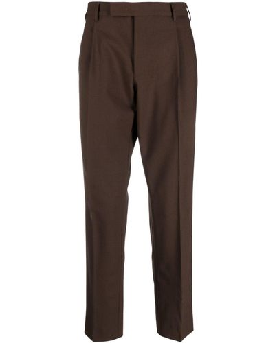 PT Torino Pantalones chinos slim - Marrón