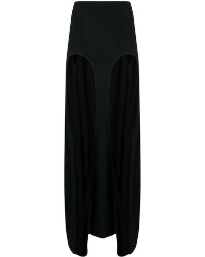 Dion Lee Double Arch Maxi Skirt - Black