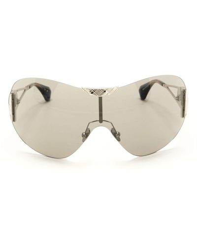 Vivienne Westwood Tina Rimless Oversize-frame Sunglasses - Natural