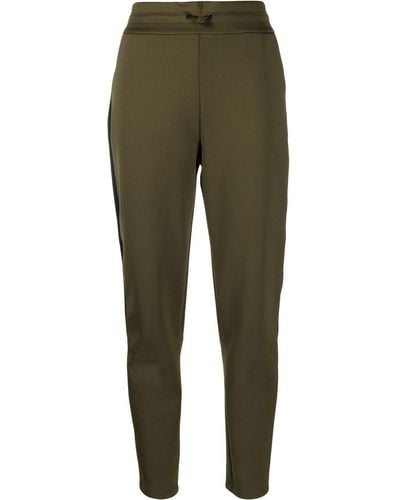 Woolrich High-waisted Drawstring-waistband Pants - Green