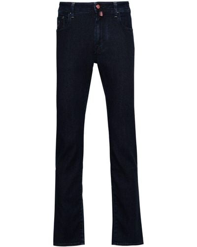 Jacob Cohen Mid-rise Slim-fit Jeans - Blue