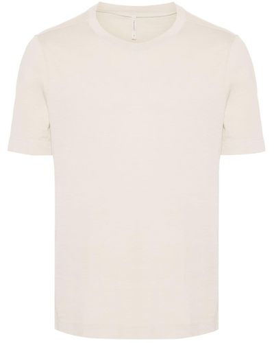 Transit T-shirt en coton à manches courtes - Blanc