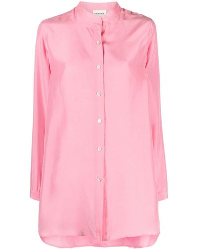 P.A.R.O.S.H. Sunny Silk Shirt - Pink