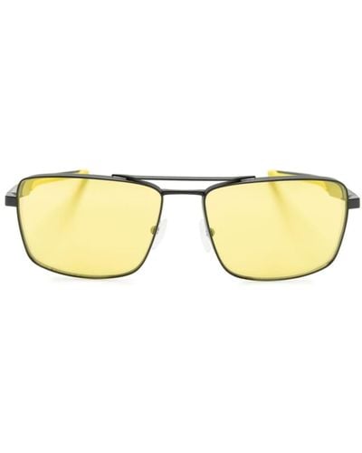 Ferrari Pilot-frame Sunglasses - Natural
