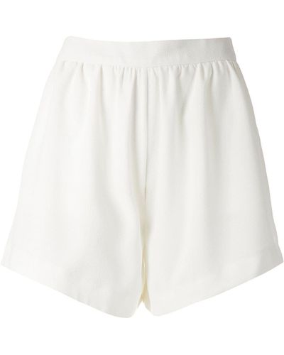 Olympiah Genet Gathered Shorts - White