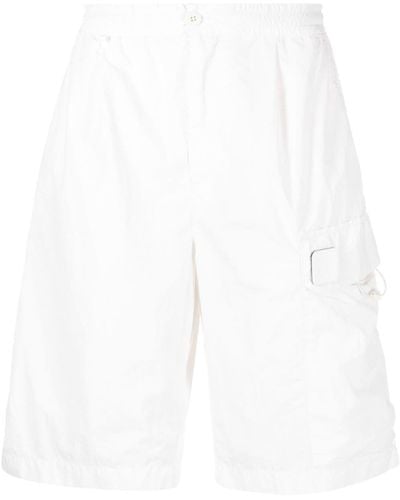 C.P. Company Technical Cargo Shorts - White