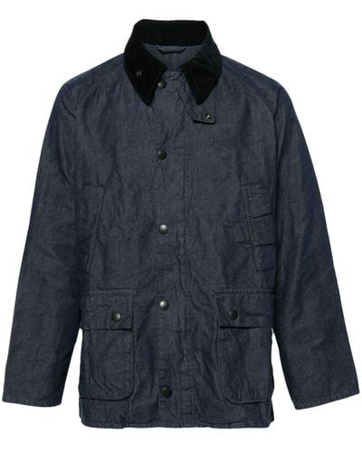 Barbour Giacca denim Bedale - Blu