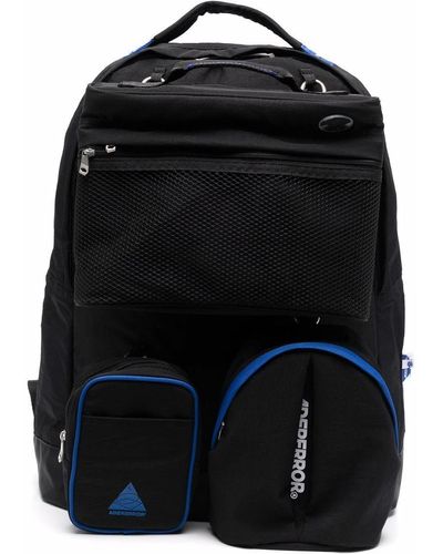 ADER error Logo-print Backpack - Black