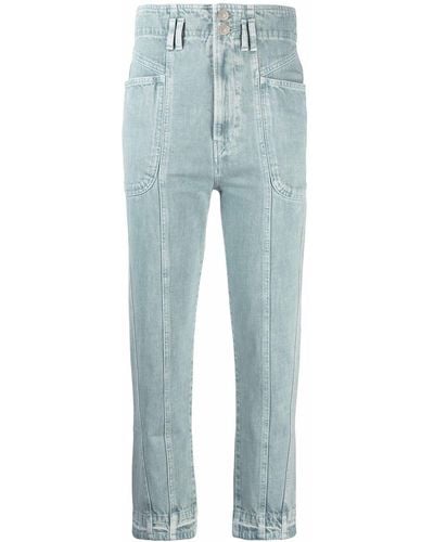 Isabel Marant High-rise Straight-leg Jeans - Blue