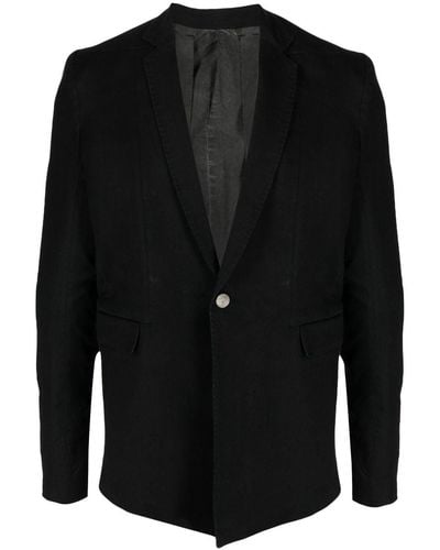 Boris Bidjan Saberi Single-breasted Suit Jacket - Black