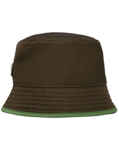 Prada Reversible Bucket Hat - Green