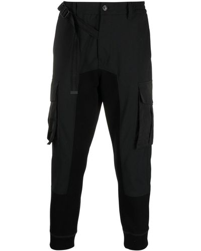 DSquared² Multiple Cargo-pocket Detail Trousers - Black