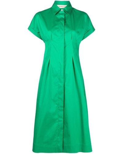 Blanca Vita Vestido camisero Artemisia - Verde