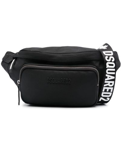 DSquared² Logo-strap Belt Bag - Black