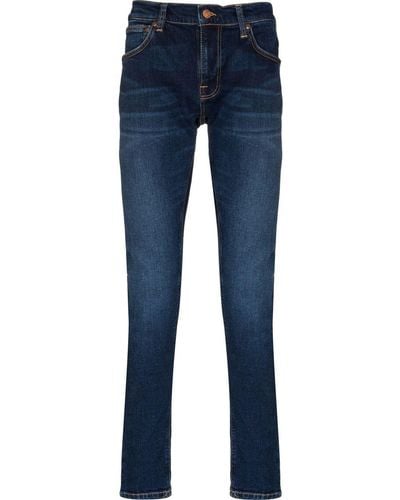 Nudie Jeans Jeans skinny Terry - Blu
