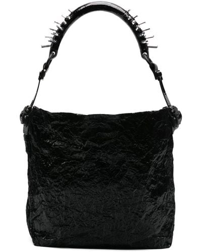 Innerraum Object S10 Crinkled Shoulder Bag - Black