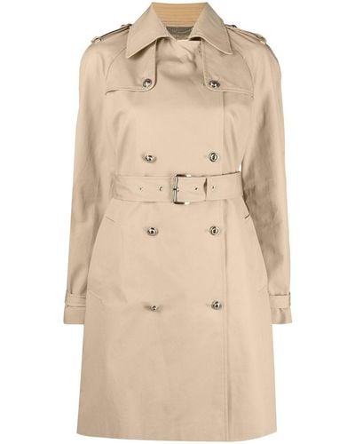 MICHAEL Michael Kors Double-breasted Trench Coat - Natural