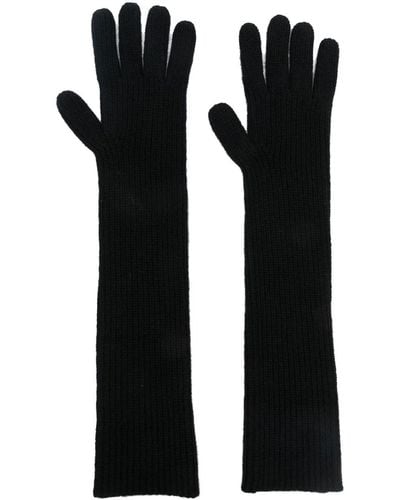 Loulou Studio Milos Cashmere Gloves - Black